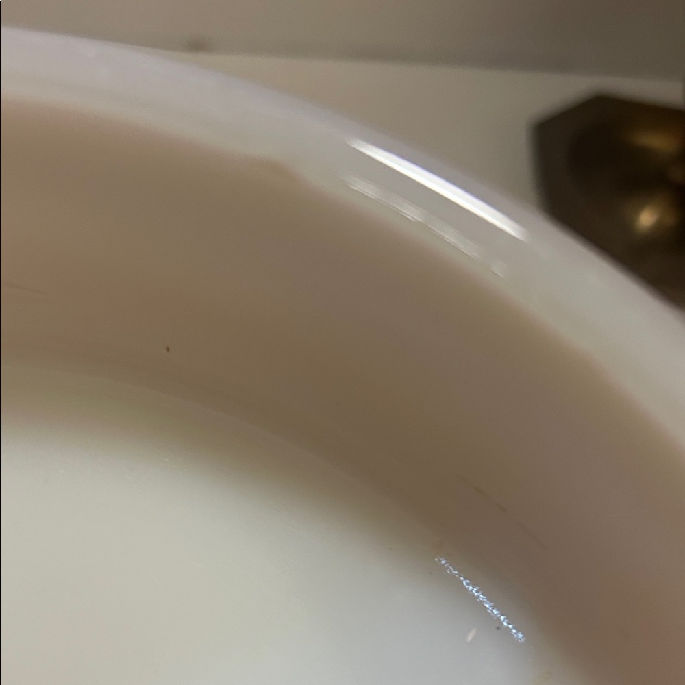 Vgt Anchor Hocking Fire King peach lustre round casserole dish. - Picture 5 of 7